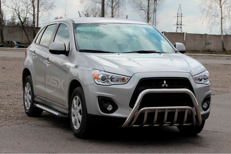 Mitsubishi ASX 2010–2023 Predný ochranný rám WT002 (nerez) Image