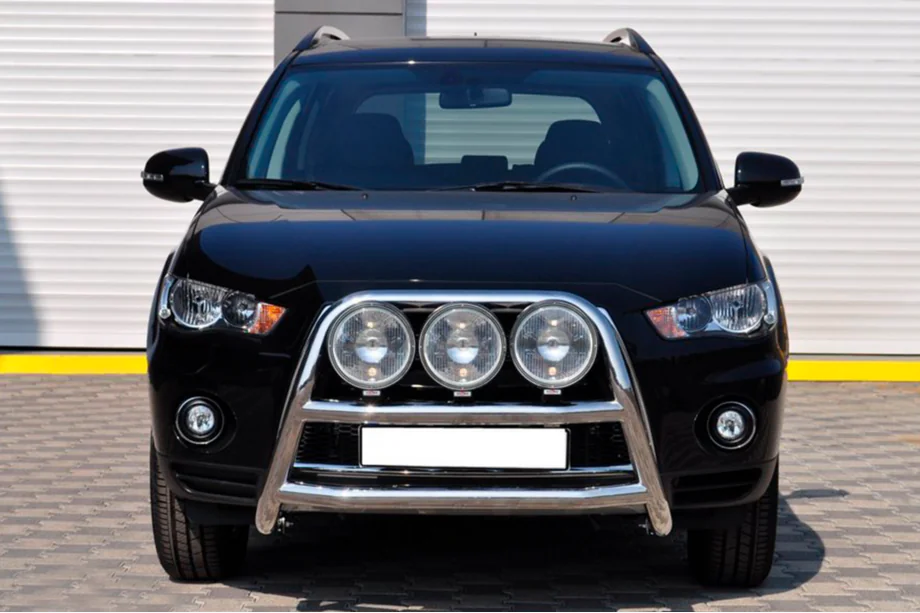 Mitsubishi Outlander 2006–2012 Predný ochranný rám WT018 (2010-2012, nerez) Image