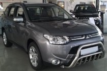 Mitsubishi Outlander 2012–2021 Predný ochranný rám WT002 (nerez) fotografia 1