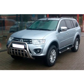 Predný ochranný rám WT002 (nerez) Mitsubishi Pajero Sport 2008–2015 fotografia 2