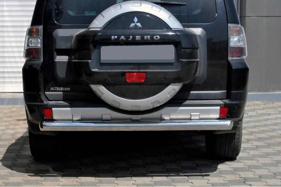 Mitsubishi Pajero Wagon IV 2006–2021 Zadný ochranný oblúk AK002 (nerez) Image