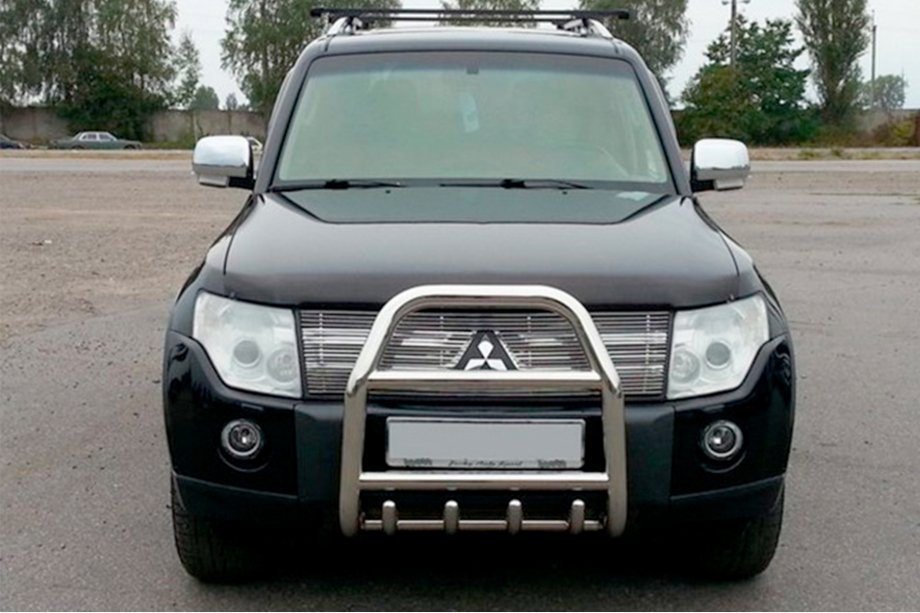 Mitsubishi Pajero Wagon IV 2006–2021 Kengurín QT007 (nerez) Image