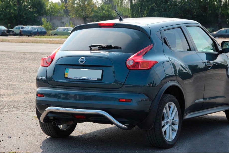 Nissan Juke 2010–2019 Zadný ochranný rám AK007 (nerez) Image