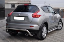 Nissan Juke 2010–2019 Bočné rúrky Ø60 (2 ks, nerez) fotografia 4