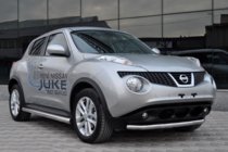 Nissan Juke 2010–2019 Bočné rúrky Ø60 (2 ks, nerez) fotografia 3