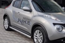 Nissan Juke 2010–2019 Bočné rúrky Ø60 (2 ks, nerez) fotografia 1