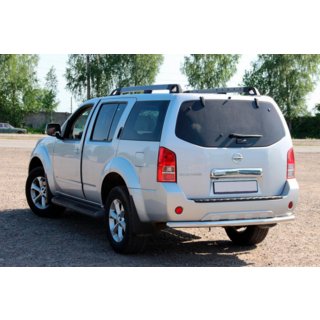 Zadný ochranný oblúk AK002 (nerez) Nissan Pathfinder R51 2005–2014 fotografia 1