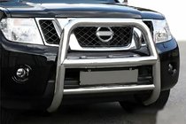 Nissan Pathfinder R51 2005–2014 Predný ochranný rám WT018 (nerez) fotografia 1