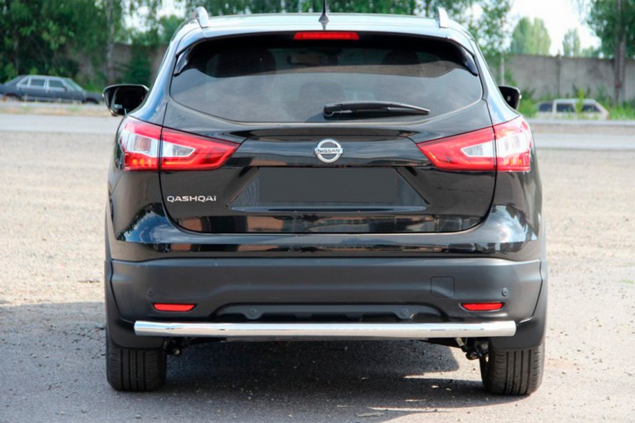 Nissan Qashqai 2014–2021 Zadný ochranný oblúk AK002 (nerez) Image