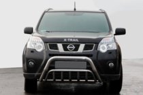 Nissan X-trail T31 2007–2014 Predný ochranný rám WT002 (nerez) fotografia 1
