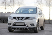 Nissan X-trail T32/Rogue 2014–2021 Predný ochranný rám WT003 (nerez) fotografia 3