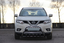 Nissan X-trail T32/Rogue 2014–2021 Predný ochranný rám WT003 (nerez) fotografia 4