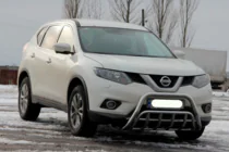 Nissan X-trail T32/Rogue 2014–2021 Predný ochranný rám WT002 (nerez) fotografia 3