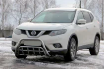 Nissan X-trail T32/Rogue 2014–2021 Predný ochranný rám WT002 (nerez) fotografia 1