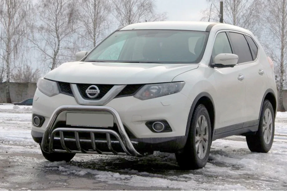 Nissan X-trail T32/Rogue 2014–2021 Predný ochranný rám WT002 (nerez) Image