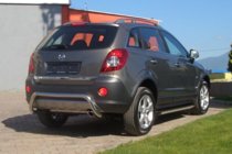 Opel Antara 2006–2017 Zadný ochranný rám AK007-1 (nerez) fotografia 2