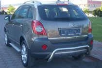 Opel Antara 2006–2017 Zadný ochranný rám AK007-1 (nerez) fotografia 3