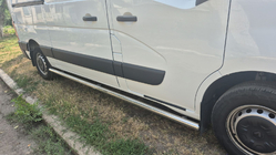 Renault Master 2011–2023 Bočné prahové rúrky BB002 (2 ks, nerez) fotografia 9