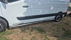 Nissan NV400 2010–2024 Bočné prahové rúrky BB002 (2 ks, nerez) fotografia 6