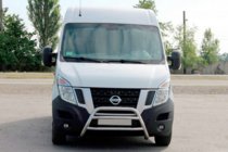 Renault Master 2011–2023 Predný ochranný rám WT022 (nerez) fotografia 3