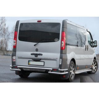 Zadný ochranný rám AK-Special (nerez) Opel Vivaro 2001–2015 fotografia 4