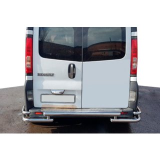 Zadný ochranný rám AK-Special (nerez) Opel Vivaro 2001–2015 fotografia 2