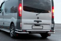 Renault Trafic 2001–2015 Zadný ochranný rám AK-Special (nerez) fotografia 6