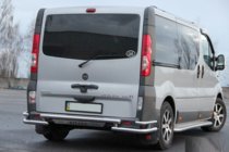 Renault Trafic 2001–2015 Zadný ochranný rám AK-Special (nerez) fotografia 7