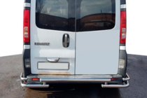 Renault Trafic 2001–2015 Zadný ochranný rám AK-Special (nerez) fotografia 4