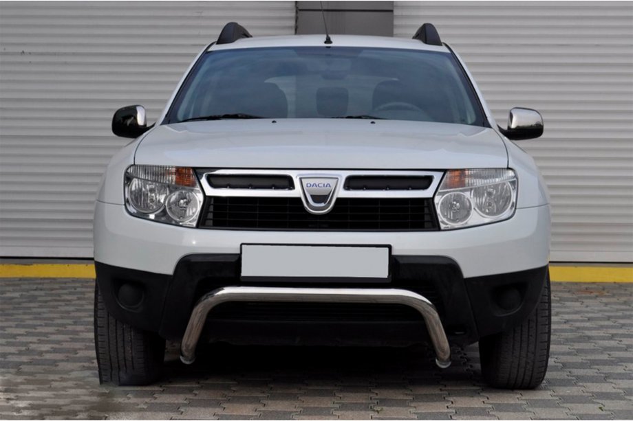 Renault Duster 2008–2017 Predný ochranný rám ST011 (nerez) Image