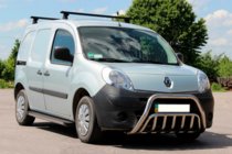 Renault Kangoo 2008–2020 Predný ochranný rám WT002 (nerez) fotografia 2