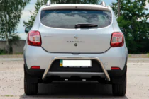 Renault Sandero 2013–2022 Zadný ochranný rám AK007 (nerez) fotografia 5