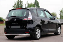 Renault Scenic/Grand 2009–2016 Zadný ochranný oblúk AK002 (nerez) fotografia 2