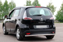 Renault Scenic/Grand 2009–2016 Zadný ochranný oblúk AK002 (nerez) fotografia 1