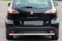 Renault Scenic/Grand 2009–2016 Zadný ochranný oblúk AK002 (nerez) fotografia 3