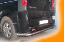 Opel Vivaro 2001–2015 Zadný ochranný rám AK005 (nerez) fotografia 2
