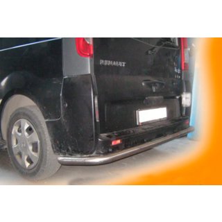 Zadný ochranný rám AK005 (nerez) Opel Vivaro 2001–2015 fotografia 2
