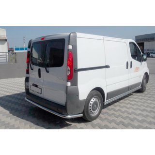 Zadný ochranný rám AK005 (nerez) Opel Vivaro 2001–2015 fotografia 1