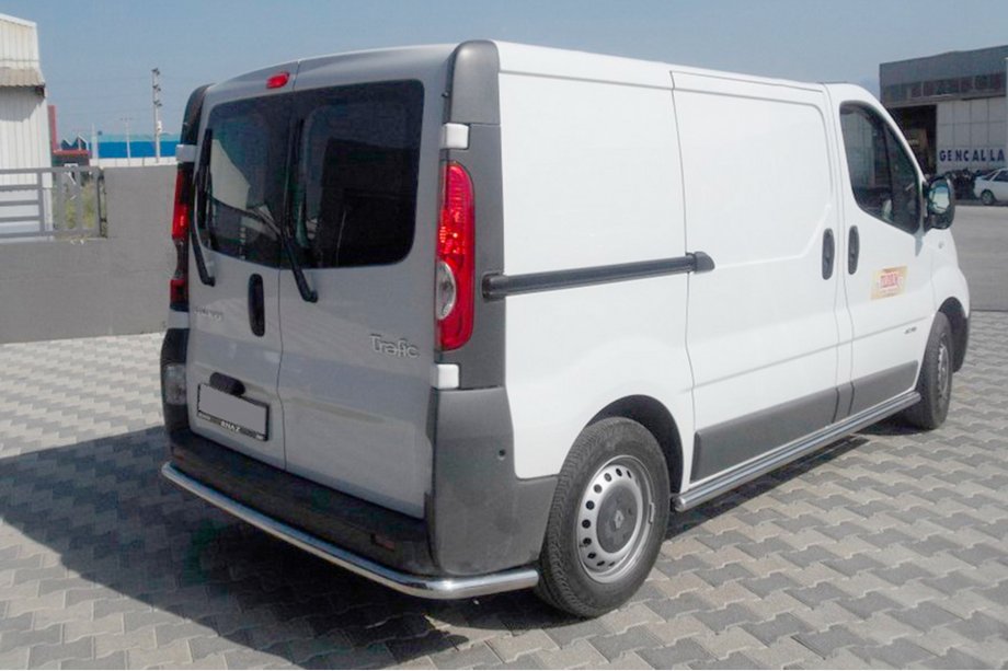 Opel Vivaro 2001–2015 Zadný ochranný rám AK005 (nerez) Image