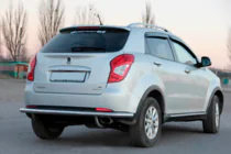 SsangYong Korando 2010–2019 Zadný ochranný rám AK005 (nerez) fotografia 1