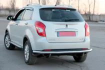SsangYong Korando 2010–2019 Zadný ochranný rám AK005 (nerez) fotografia 3