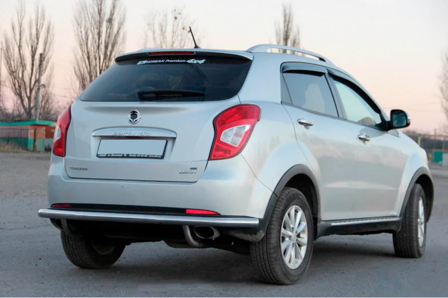SsangYong Korando 2010–2019 Zadný ochranný rám AK005 (nerez) Image