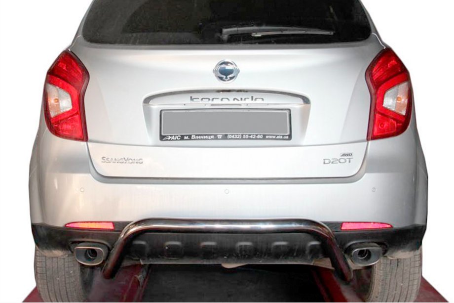 SsangYong Korando 2010–2019 Zadný ochranný rám AK007 (nerez) Image