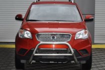 SsangYong Korando 2010–2019 Predný ochranný rám WT005 (nerez) fotografia 3