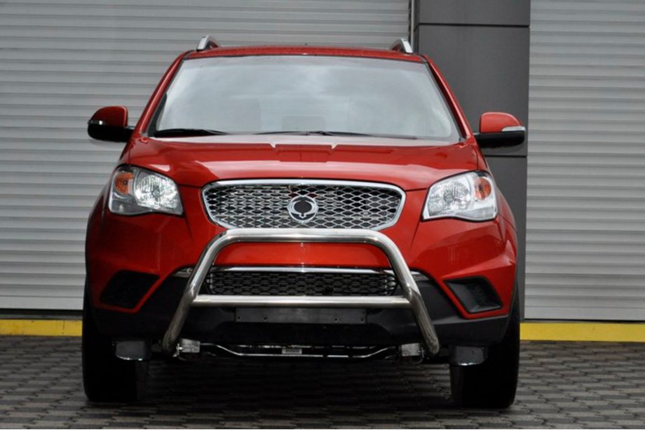 SsangYong Korando 2010–2019 Predný ochranný rám WT005 (nerez) Image