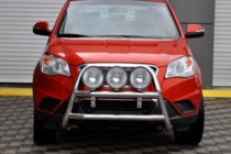 SsangYong Korando 2010–2019 Predný ochranný rám WT018 (nerez) fotografia 3