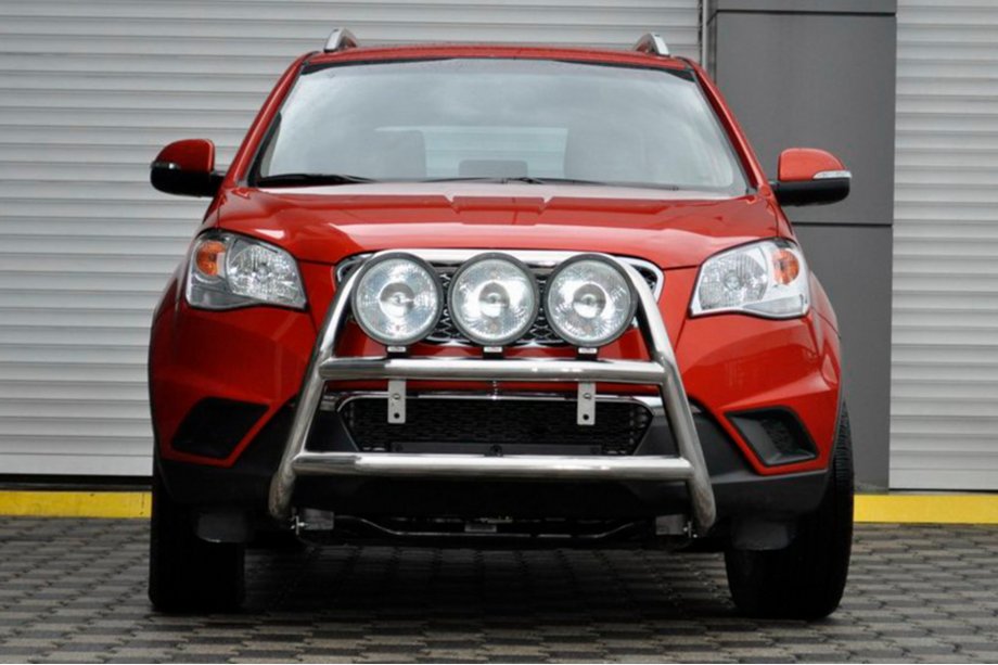 SsangYong Korando 2010–2019 Predný ochranný rám WT018 (nerez) Image