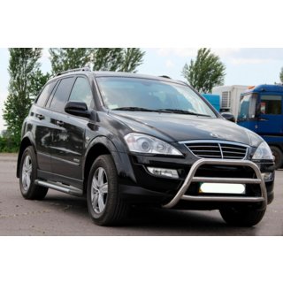 Predný ochranný rám WT022 (nerez) SsangYong Kyron 2005–2014 fotografia 3