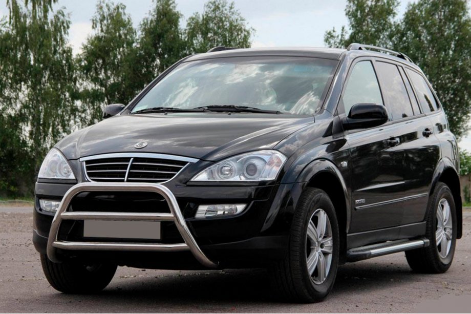 SsangYong Kyron 2005–2014 Predný ochranný rám WT022 (nerez) Image