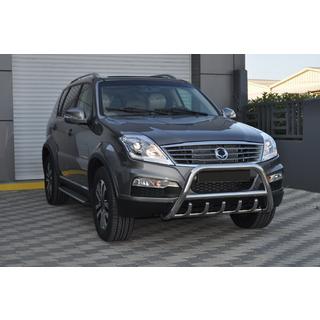 Predný ochranný rám WT003 (nerez) SsangYong Rexton I 2001–2017 fotografia 4